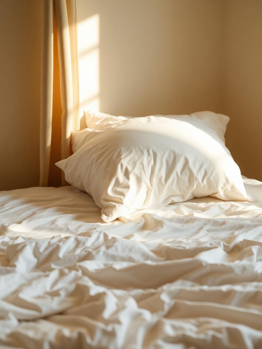 Short-term rental bedroom with crisp white linens